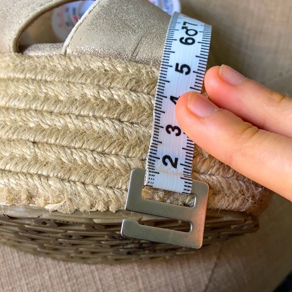 Dupe of Jimmy Choo gold/rose gold wedges - Picture 8 of 8